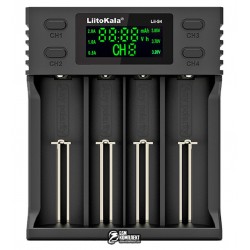 Зарядное устройство Liitokala Lii-S4, 4 канала, Ni-Mh/Li-ion/Ni-CD/18650