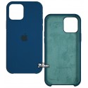 Чехол для Apple iPhone 12, iPhone 12 Pro, Silicone case, pacific green (MC- 38)