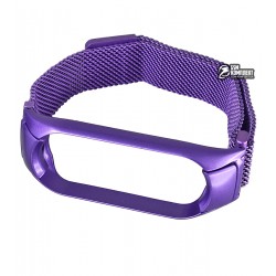 Браслет для Xiaomi Mi Band 5, Mi Band 6, міланська петля, lavander