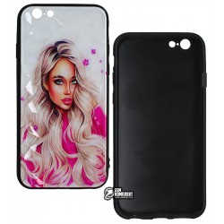 Чехол для iPhone 6, iPhone 6s, Ladies Pink Prism, пластик-силикон Чехол для iPhone 6, iPhone 6s, Ladies Pink Prism, пластик-силикон