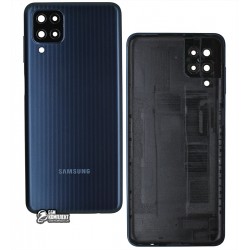 Задня панель корпуса для Samsung M127 Galaxy M12, чорний