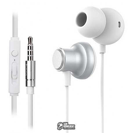 Наушники Hoco M44 Magic sound wired earphones с микрофоном \ silver