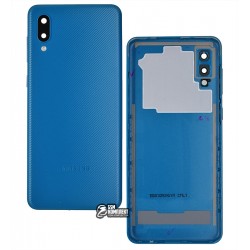 Задняя панель корпуса для Samsung A022F Galaxy A02, синий
