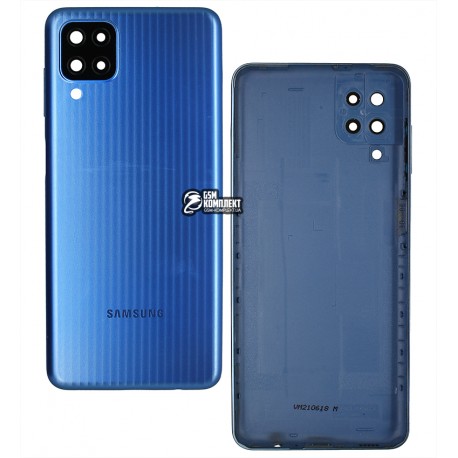 Задня панель корпуса для Samsung M127 Galaxy M12, синій
