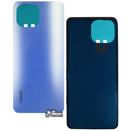 Задняя панель корпуса для Xiaomi Mi 11 Lite, голубая, High Copy, M2101K9AG, Bubblegum Blue