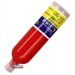 Клей Mechanic 4108, красный, для SMT, 40 г, compound Клей Mechanic 4108, красный, для SMT, 40 г, compound