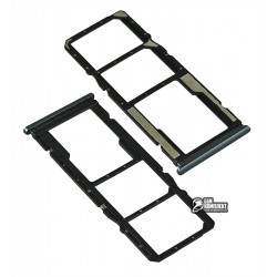 Тримач SIM-карти для Xiaomi Redmi 10, сірий, Onyx Gray