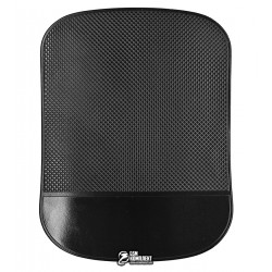 Автодержатель коврик липучка, размер 19 см х 14 см, черный