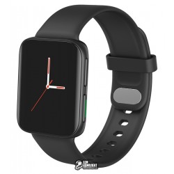 Фитнес браслет Apple band GT9, 43мм, голосовой вызов, черный