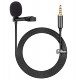 Микрофон JOYROOM JR-LM1 Lavalier Microphone 2M / Black