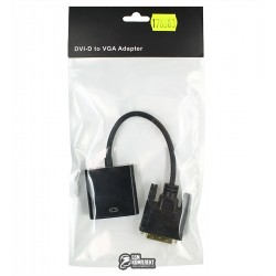 Переходник CableHQ DVI to VGA, длина 10 см, CableHQ (под новые модели видеокарт)