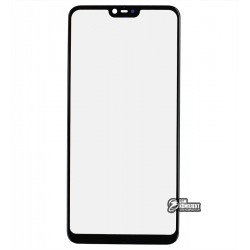 Скло дисплея для Xiaomi Mi 8 Lite, з OCA-плівкою, чорне