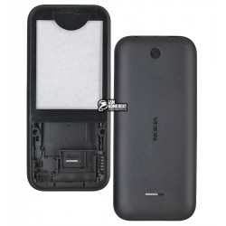 Корпус для Nokia 225 Dual Sim, чорний