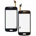 Тачскрін для Samsung G350 Galaxy Star Advance Duos, G350E Galaxy Star Advance Duos, G350H, чорний, BT432