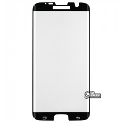 Закаленное защитное стекло 4D Glass для Samsung G935 Galaxy S7 EDGE, 0,26 мм 9H, 3D черное