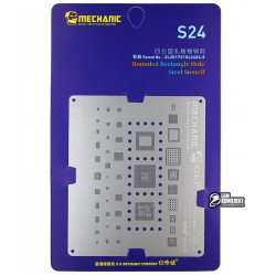 BGA-трафарет Mechanic S24-37 для Samsung G960F Galaxy S9, G965F Galaxy S9 Plus, Qualcomm Snapdragon 845/Samsung Exynos 9810 CPU BGA-трафарет Mechanic S24-37 для Samsung G960F Galaxy S9, G965F Galaxy S9 Plus, Qualcomm Snapdragon 845/Samsung Exynos 9810 CPU