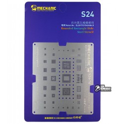 BGA-трафарет Mechanic S24-70 для Xiaomi Mi 8, Mi 8 SE 5.88", Mi Mix 2S, Qualcomm Snapdragon 845/710/SDM845/710 CPU