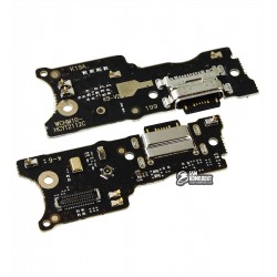 Шлейф для Xiaomi Redmi 10, коннектора зарядки, (плата зарядки), Сopy