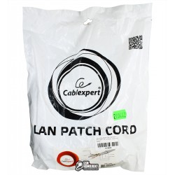Патч-корд литой 20м Cablexpert PP6-20M, FTP, штекер с защелкой, серый Патч-корд литой 20м Cablexpert PP6-20M, FTP, штекер с защелкой, серый