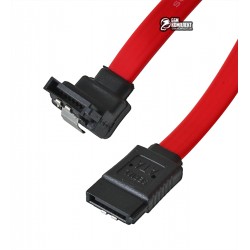 Шлейф Serial ATA III (6Gb/s) 0.5м Cablexpert SATA, угловой Шлейф Serial ATA III (6Gb/s) 0.5м Cablexpert SATA, угловой