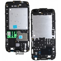 Рамка крепления дисплея для Samsung J200F Galaxy J2, J200G Galaxy J2, J200H Galaxy J2, J200Y Galaxy J2, черная