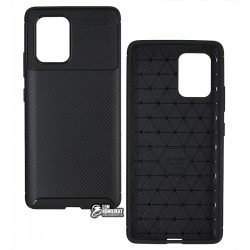 Чехол для Samsung G770 Galaxy S10 Lite (2020), Ultimate Experience Carbon, силиконовый, черный