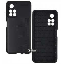 Чохол для Xiaomi Poco M4 Pro 5G, Redmi Note 11 5G, Redmi Noe 11T 5G, Ultimate Experience Carbon, силіконовий, чорний