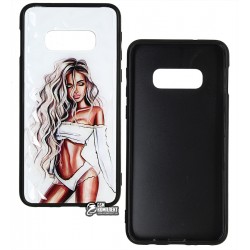 Чохол для Samsung G970 Galaxy S10e, Ladies White Prism, пластик-силікон Чохол для Samsung G970 Galaxy S10e, Ladies White Prism, пластик-силікон