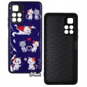 Чехол для Xiaomi Poco M4 Pro 5G, Redmi Note 11 5G, Redmi Note 11T 5G, WAVE Majesty Prism, пластик-силикон, kitty in love/midnight blue