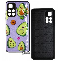 Чохол для Xiaomi Poco M4 Pro 5G, Redmi Note 11 5G, Redmi Noe 11T 5G, WAVE Majesty Prism, пластик-силікон, avocado/light purple