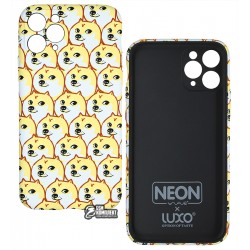 Чехол для Apple iPhone 11 Pro, Wave neon x, силикон, doge Чехол для Apple iPhone 11 Pro, Wave neon x, силикон, doge