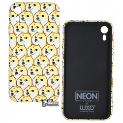 Чехол для Apple iPhone Xr, Wave neon x, силикон, doge Чехол для Apple iPhone Xr, Wave neon x, силикон, doge