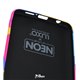 Чехол для Xiaomi Redmi 9C, Wave neon X luxo Minimalistic, софттач силикон, midnight blue/bright pink