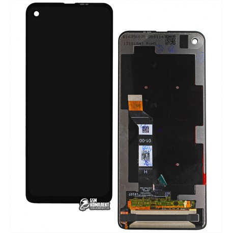 Дисплей для Motorola One Vision 4, XT2013-2, черный, с сенсорным экраном (дисплейный модуль), original (PRC)