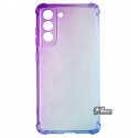 Чохол для Samsung G990 Galaxy S21 FE, Wave Shine Case, силіконовий, purple/blue