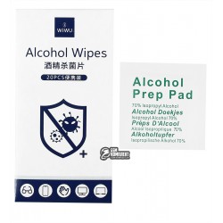 Одноразовые салфетки для поклейки защитного стекла WiWU AW01