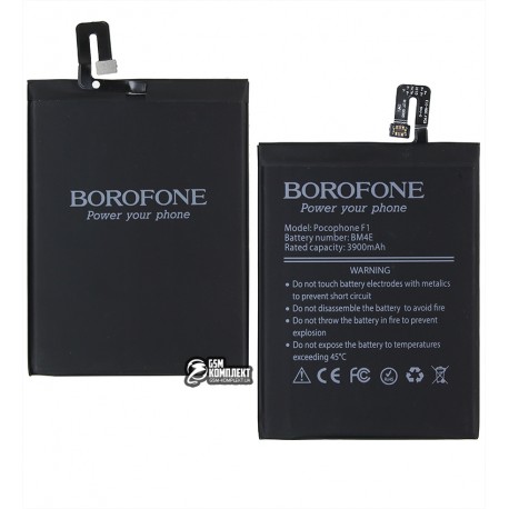 Аккумулятор Borofone BM4E Xiaomi Pocophone F1, Li-Polymer, 3,85 B, 4000 мАч