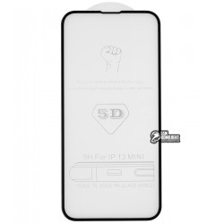 Защитное стекло для iPhone 13 Mini, 3D Glass, черное