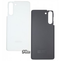 Задня панель корпусу для Samsung G990 Galaxy S21 (2021), Phantom White, біла