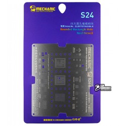 BGA-трафарет Mechanic S24-07 для Apple iPhone 11, iPhone 11 Pro, iPhone 11 Pro Max