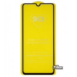 Загартоване захисне скло для Samsung A705 Galaxy A70 2019, A707 Galaxy A70s, 0,26 мм 9H, 2.5D, Full Glue, чорний колір