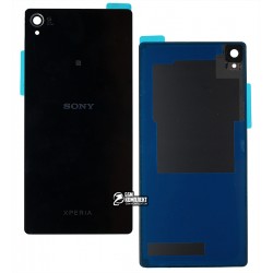 Задня панель корпусу для Sony D6603 Xperia Z3, D6633 Xperia Z3 DS, D6643 Xperia Z3, D6653 Xperia Z3, чорна