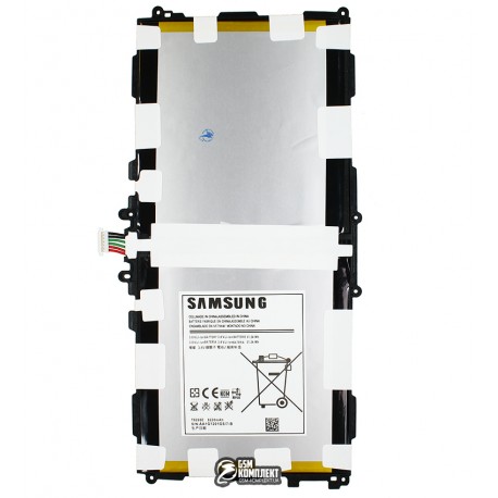 Аккумулятор T8220E для планшетов Samsung P600 Galaxy Note 10.1, P601 Galaxy Note 10.1, P605, T520 Galaxy Tab Pro 10.1, T525 Galaxy Tab Pro 10.1 LTE, Li-ion, 3,8 В, 8220 мАч