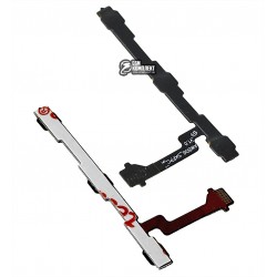 Шлейф для Asus ZenFone Go (ZC500TG), кнопок звука, кнопки включения, с компонентами