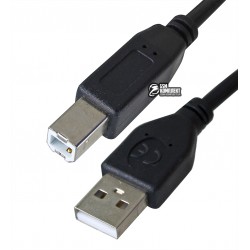 Кабель USB-B - USB2.0, 1.8 м Cablеxpert CCP-USB2-AMBM-6, A-папа/B-папа, для принтерів Кабель USB-B - USB2.0, 1.8 м Cablеxpert CCP-USB2-AMBM-6, A-папа/B-папа, для принтерів
