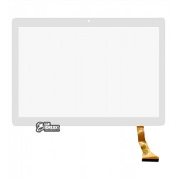 Тачскрин для китайского планшета 10.1", 50 pin, с маркировкой CH-1096A4-PG-FPC308-V01ZS, размер 237*167 мм, камера по центру, белый Тачскрин для китайского планшета 10.1", 50 pin, с маркировкой CH-1096A4-PG-FPC308-V01ZS, размер 237*167 мм, камера по центру, белый