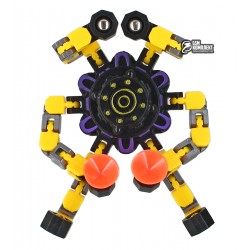 Спіннер Fingertip Mechanical Gyroscope with velcro, жовтий