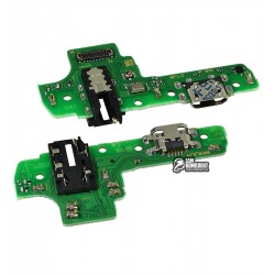 Шлейф для Samsung A107F / DS Galaxy A10s, коннектора зарядки, High Copy, (плата зарядки), M16 Шлейф для Samsung A107F / DS Galaxy A10s, коннектора зарядки, High Copy, (плата зарядки), M16
