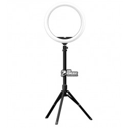 Кольцевая LED-лампа для блогеров 12 дюймов, LovelyStream, RGB, с стойкой 1,5м