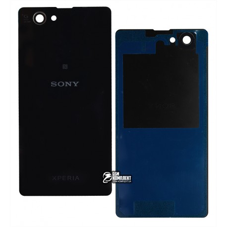 Задня панель корпусу для Sony D5503 Xperia Z1 Compact Mini, чорна